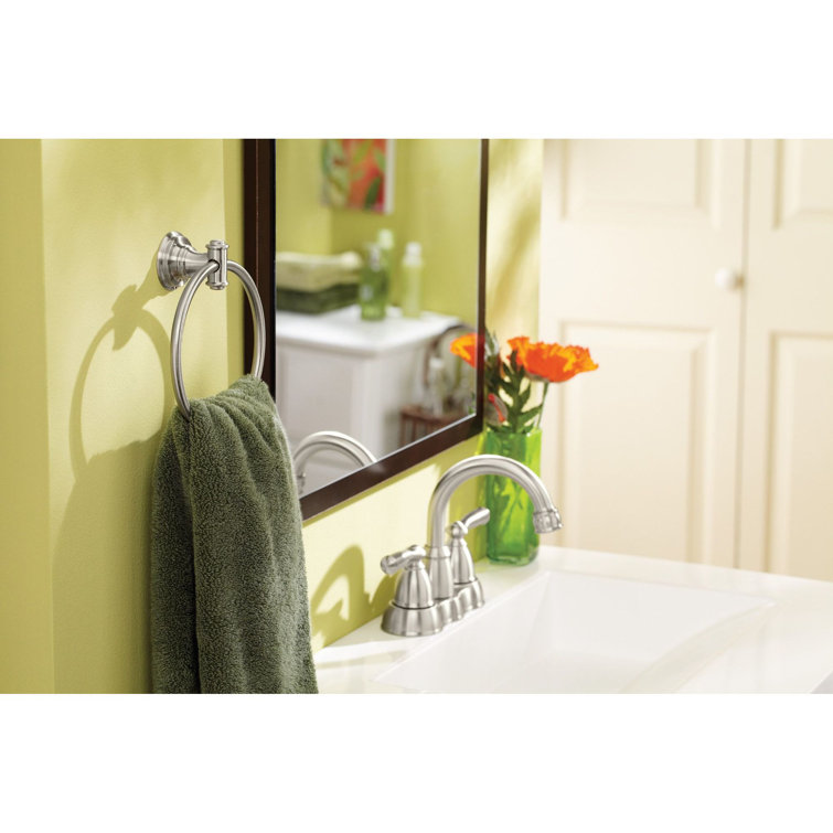 Moen Ellsworth Wall Mounted Towel Ring & Reviews Wayfair